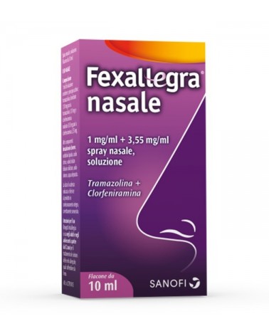 FEXALLEGRA NASALE*spray nasale 10 ml 1 mg/ml + 3