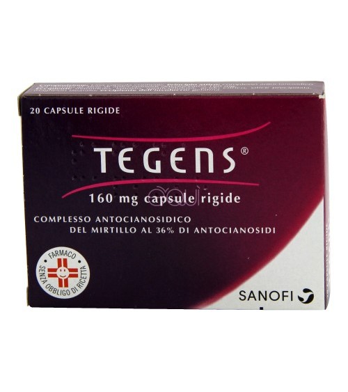 TEGENS*20 cps 160 mg